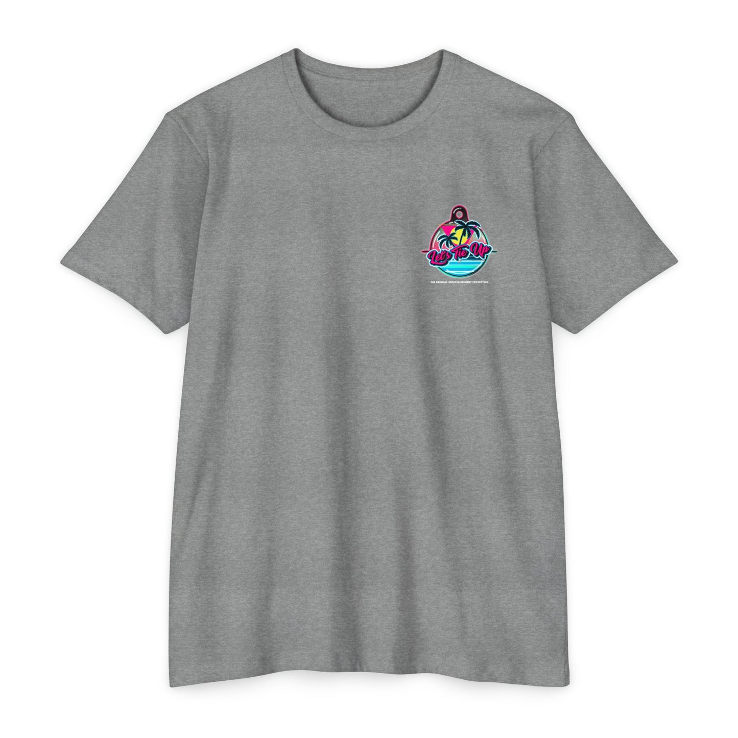 Let's Tie Up Tropical Vibe Unisex T-Shirt - Big Balls Tee for Summer Fun