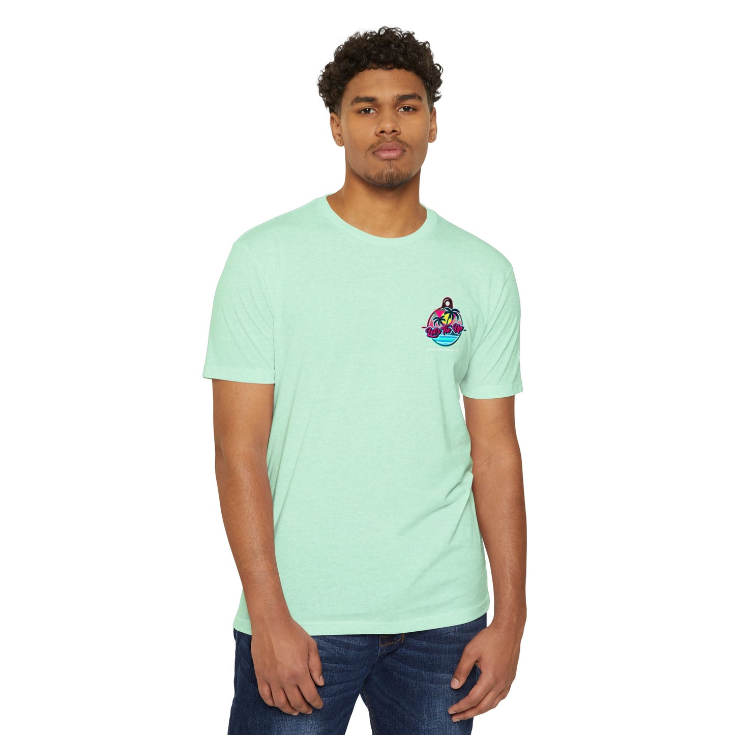 Let's Tie Up Tropical Vibe Unisex T-Shirt - Big Balls Tee for Summer Fun