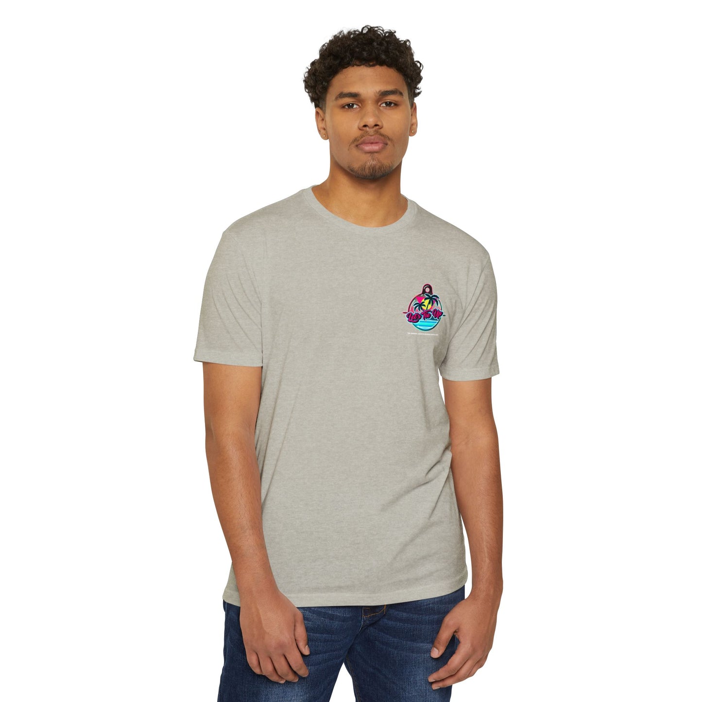 Let's Tie Up Tropical Vibe Unisex T-Shirt - Big Balls Tee for Summer Fun
