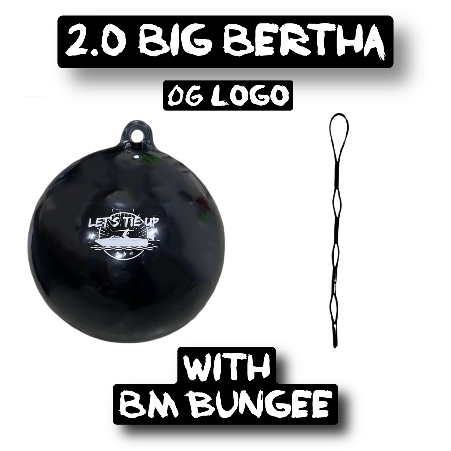 Big Bertha 2.0 Fender with Boatswain's Mate Bungee