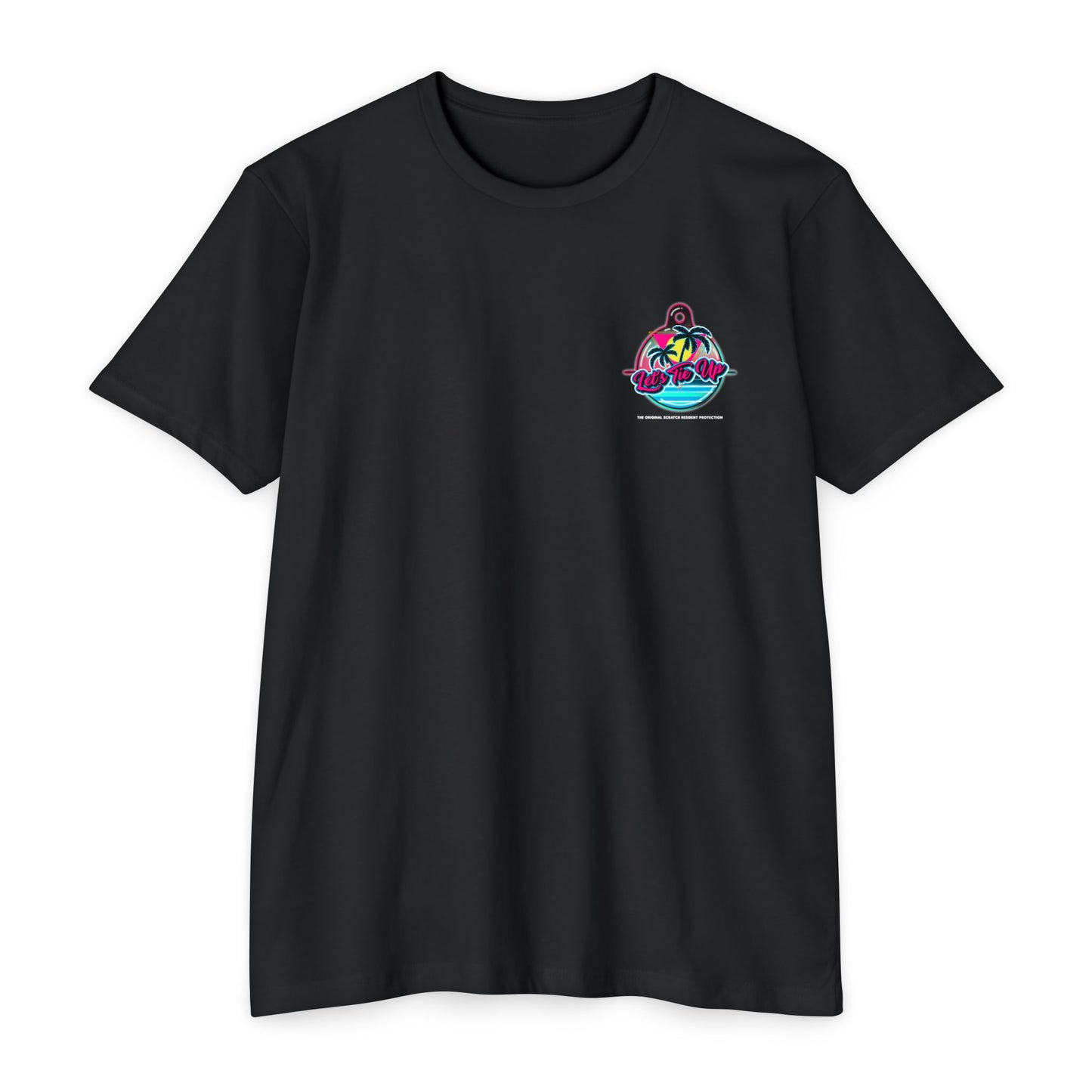 Let's Tie Up Tropical Vibe Unisex T-Shirt - Big Balls Tee for Summer Fun