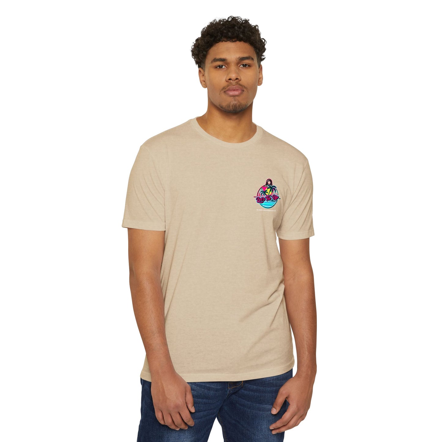 Let's Tie Up Tropical Vibe Unisex T-Shirt - Big Balls Tee for Summer Fun