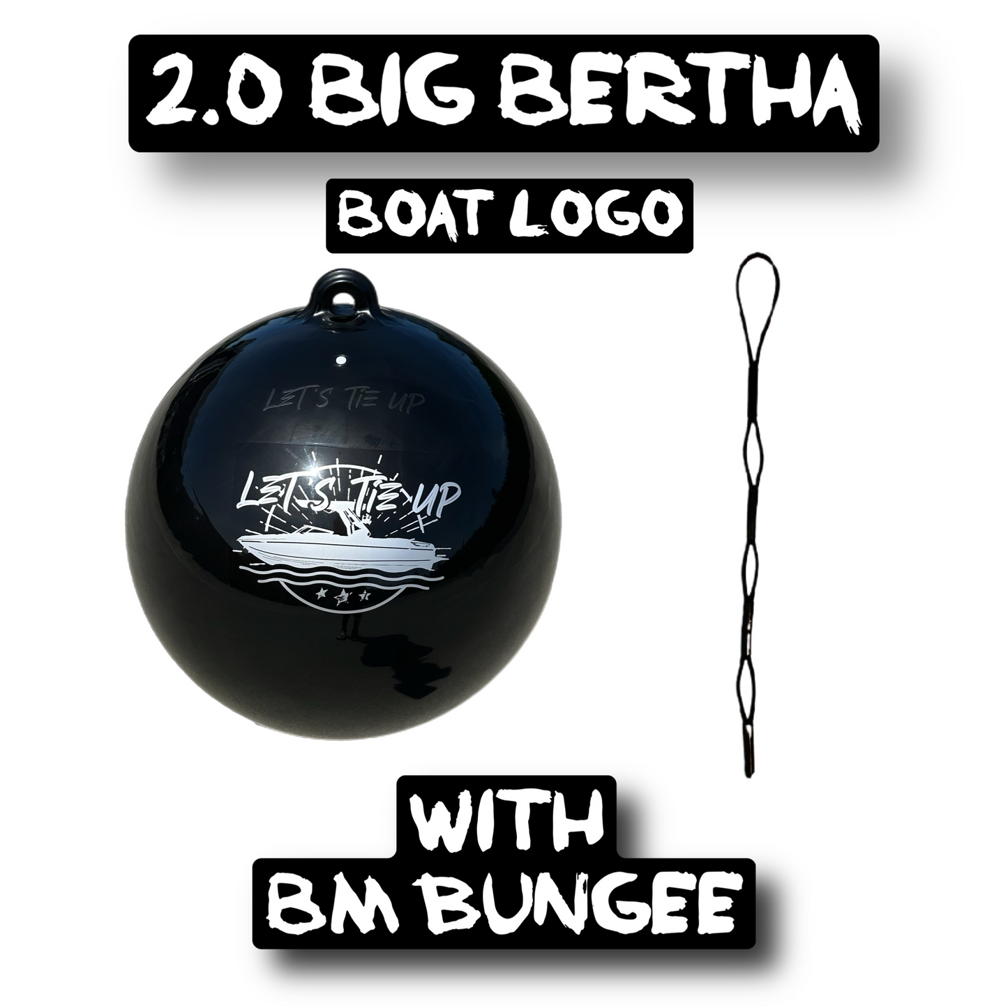 Big Bertha 2.0 Fender with Boatswain's Mate Bungee
