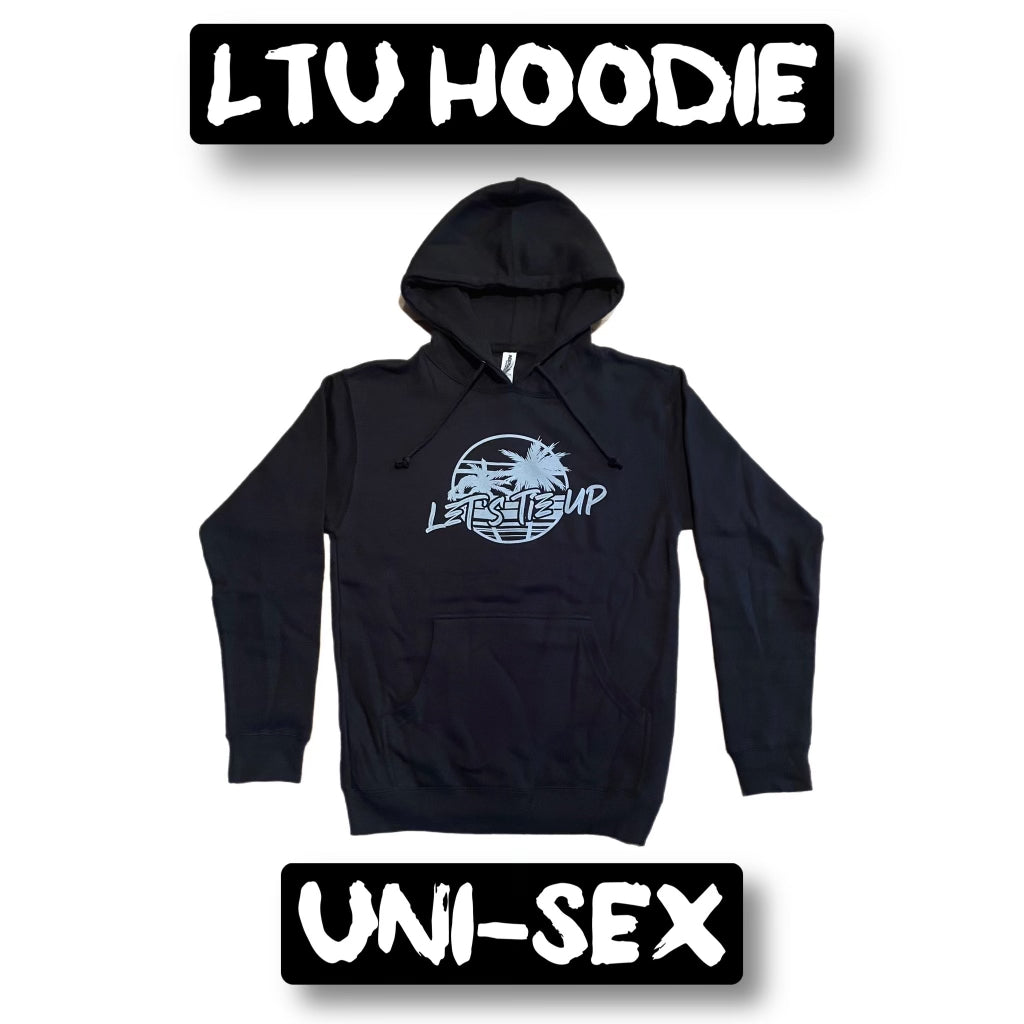 Unisex LTU Silver Palms Hoodie