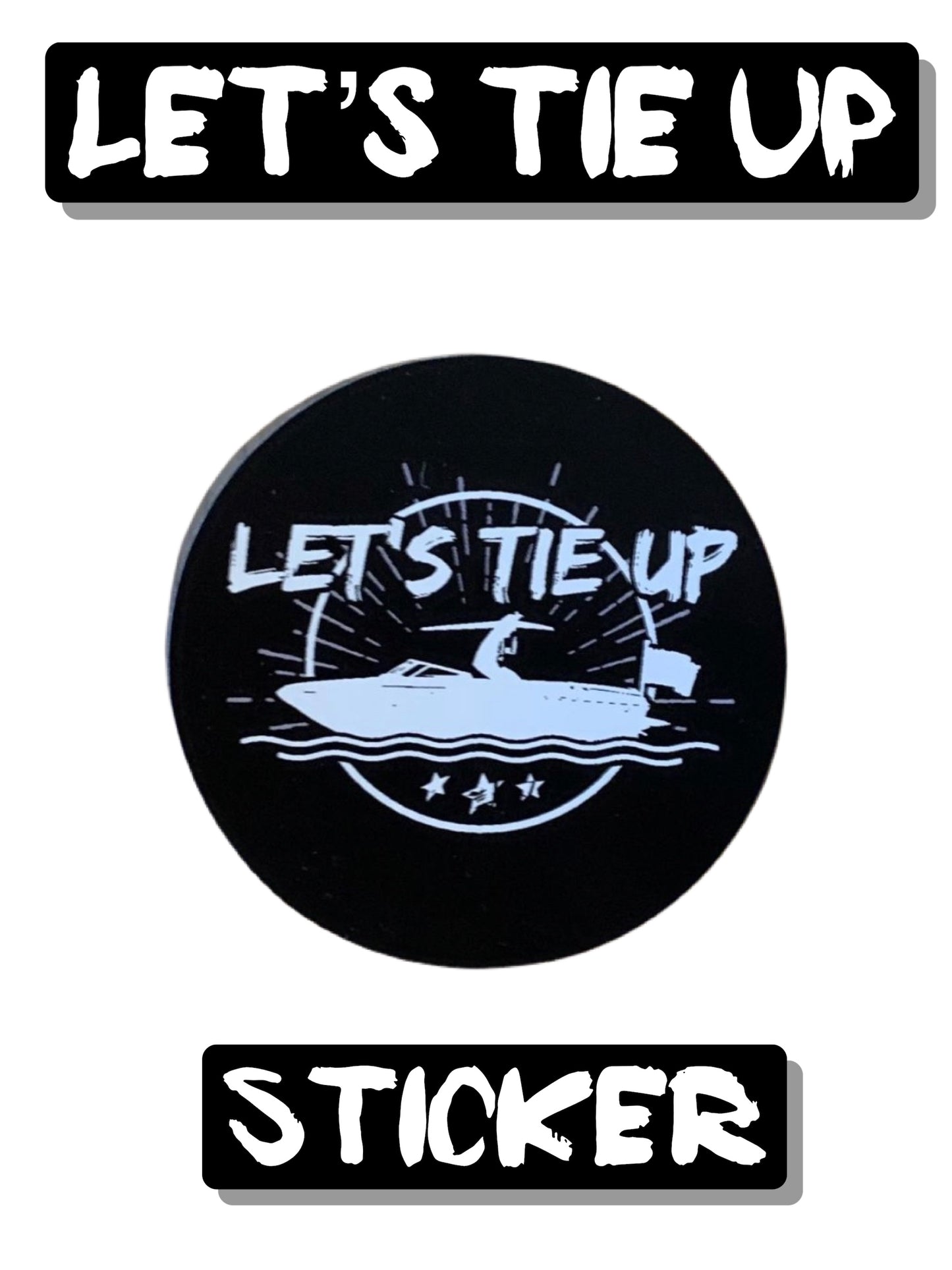 Let's Tie Up Stickers