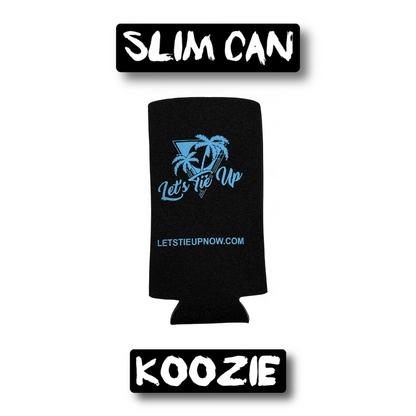 Let's Tie Up Slim Can Koozie