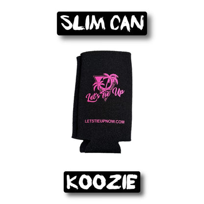 Let's Tie Up Slim Can Koozie